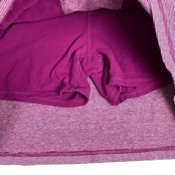 T by Talbots Stripe Skirt / Skort size Small Petite Pink - Picture 5 of 6